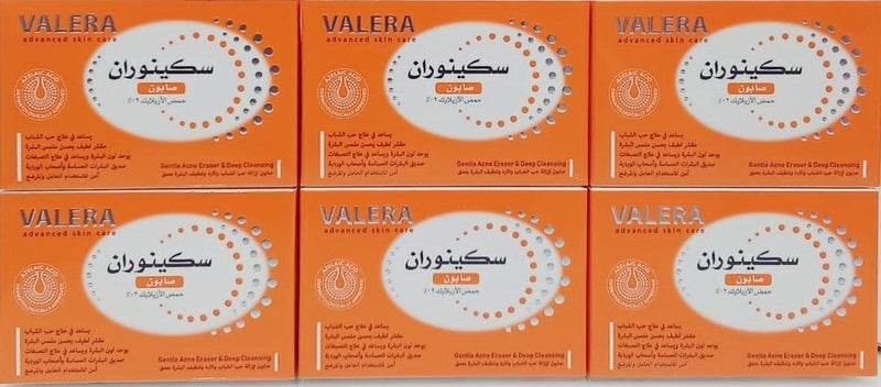 Valera Skinoran Azelaic Acid Soap - Gentle Acne Eraser & Deep Cleansing Formula for Blemish-Free Skin