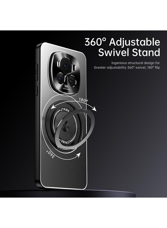 S-TOP Case For Honor Magic6 Pro Rotating Holder Frosted Metal Phone Case - Image 4
