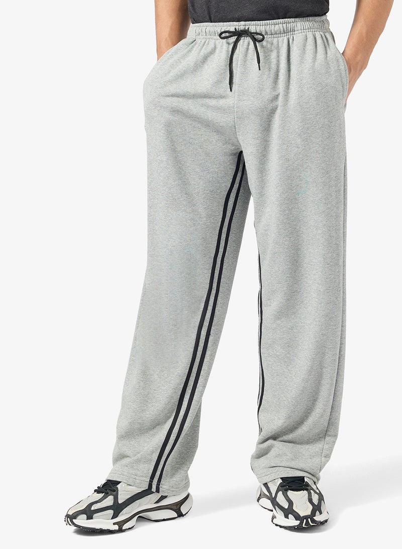 Seventy Five Basics Inseam Stripe detail Oversized Joggers - Image 1