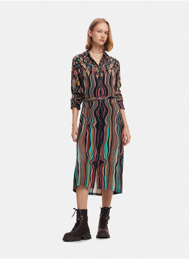 DESIGUAL - Midi shirt dress - Image 1