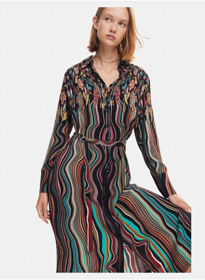 DESIGUAL - Midi shirt dress - Image 1