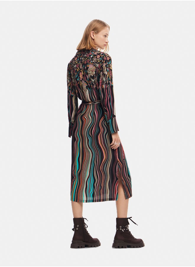 DESIGUAL - Midi shirt dress - Image 1