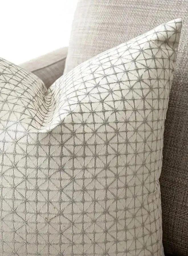 KNOT HOME Cushion Aurelia Bundle (with filler) Pillow Knot Home Cover Set for Modern Sofa Contemporary Living Room Bedroom and Office Soft Washable