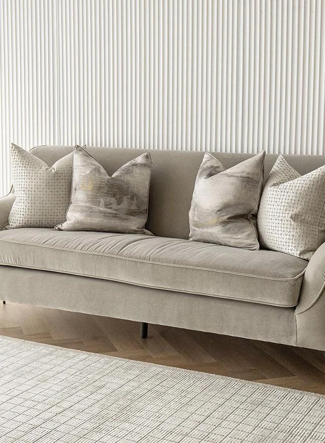 KNOT HOME Cushion Aurelia Bundle (with filler) Pillow Knot Home Cover Set for Modern Sofa Contemporary Living Room Bedroom and Office Soft Washable