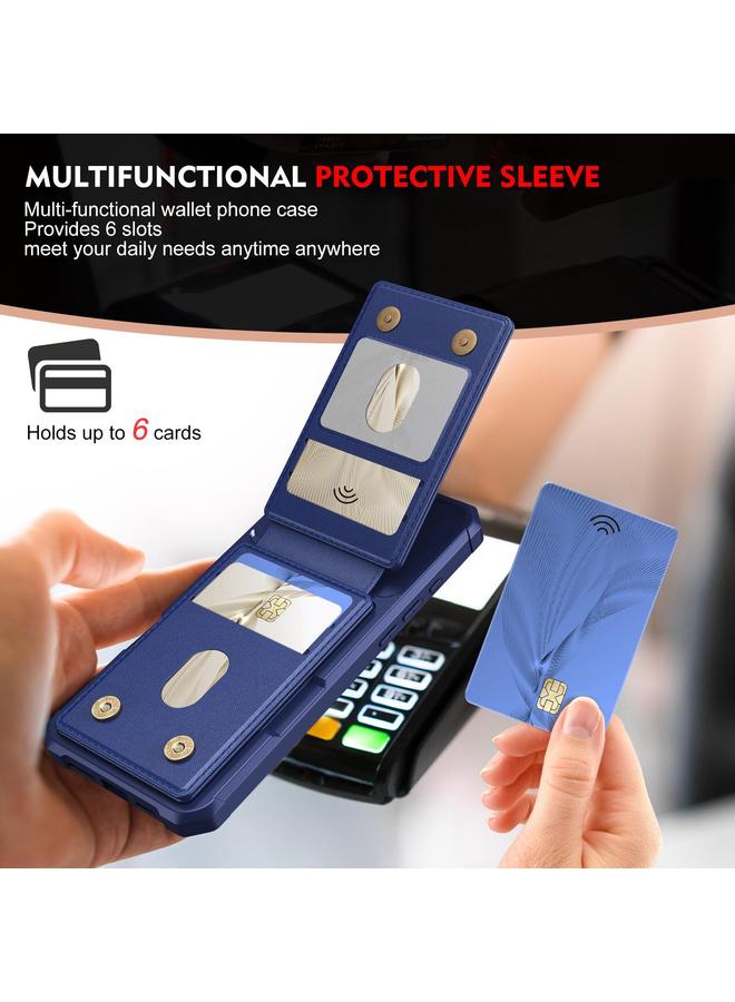 Zaboon Case For iPhone 12 Pro Max 2-in-1 Magnetic Wallet MagSafe Leather Back Phone Case - Image 4