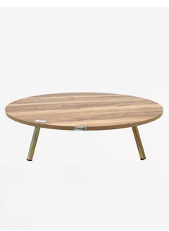 Living Foldable legs floor center table for living room, kitchen, meeting room, multi-functional coffee table  90 CM  - Image 5