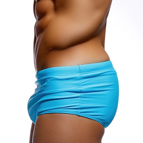 Taddlee Sexy Mens Swimming Briefs Bikini Swimwear Brazilian Cut Swimsuits Surf (L, Blue) - Image 3
