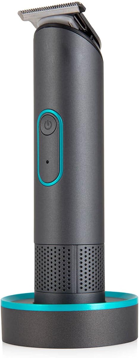 Carmen C81083 Titan Mens 3in1 Cordless Hair Clipper Set with Detail Trimmer 4 Comb Lengths Rechargeable Titanium