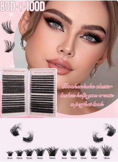 592 Pieces False Eyelashes Lash Clusters Wispy Diy Cluster Eyelash Extensions D Curl Volume Eyelash Clusters Individual Lashes Fluffy Lash Clusters  (50D+60D+80D+100D) - pzsku/Z68CD1AF9071EC2C38EF2Z/45/_/1734509880/a04678e7-73e1-4774-bbf9-942047728915