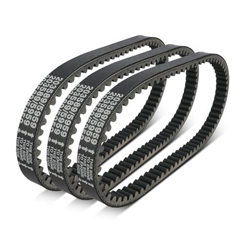 Frokom 30 Series Go Kart Drive Belt for Manco 5959 Comet 203589 Kartco 7628 Kenbar Karts 5HP7HP Engine Comet 30 Series TAV2 Bolt3 Pack - Image 1