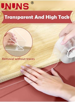 UNUNS Edge Corner Protector Set,6M Clear Edge Protector Strip,Baby Proofing,Child Safety Tables Guards Furniture Against Sharp Corners Cabinets,Tables,Drawers  - Image 2