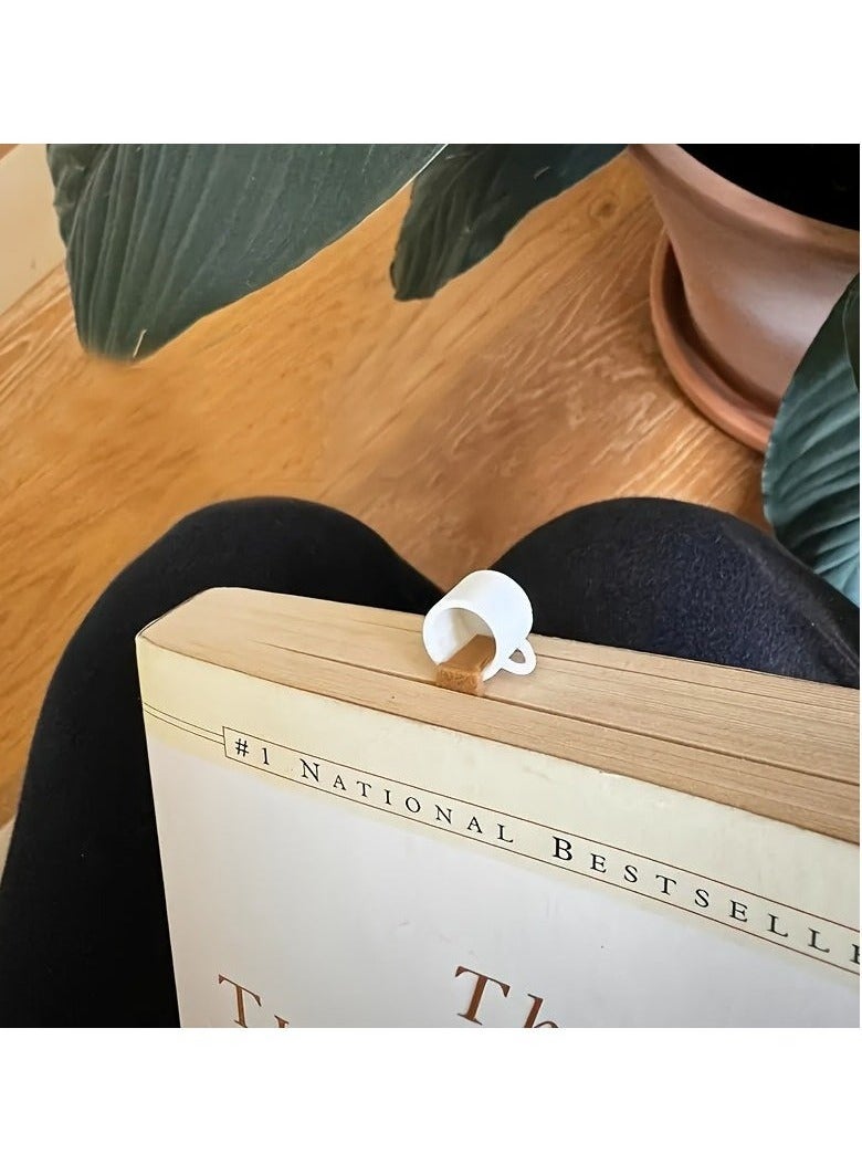 Generic 1pc Spilled Coffee Bookmark, Unique Bookmarks, Cute Funny Bookmarks for Book Lovers Gifts, Funny Spilled Coffee Bookmark, Bookmarks for Women, Men, Kids, Teachers  - Image 4