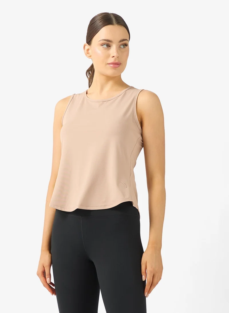 ANTA Regular Fit Workout Training Commute Knit Tank