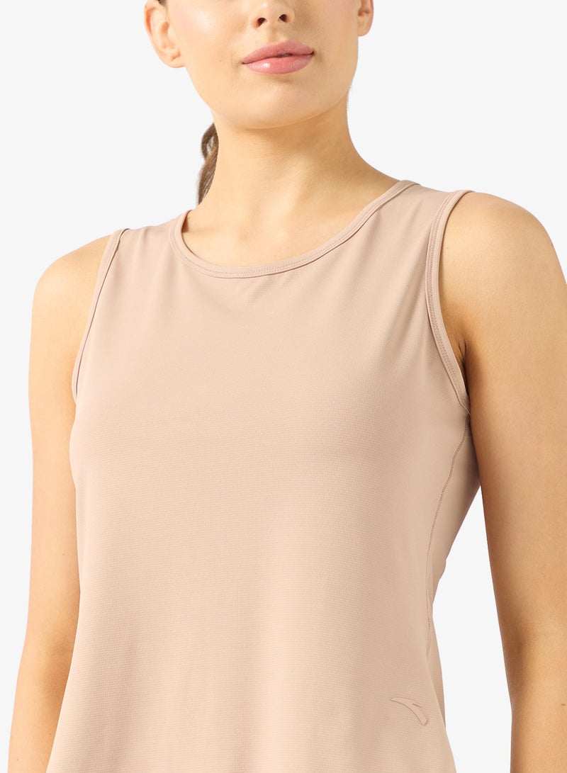 ANTA Regular Fit Workout Training Commute Knit Tank - Image 3