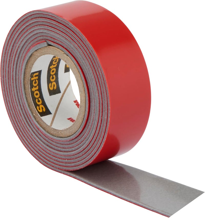 Scotch Mount Extreme Exterior Tape 19mm x 1.5m, 1 roll/pack, Gray color, Double Sided Adhesive Tape - Image 3