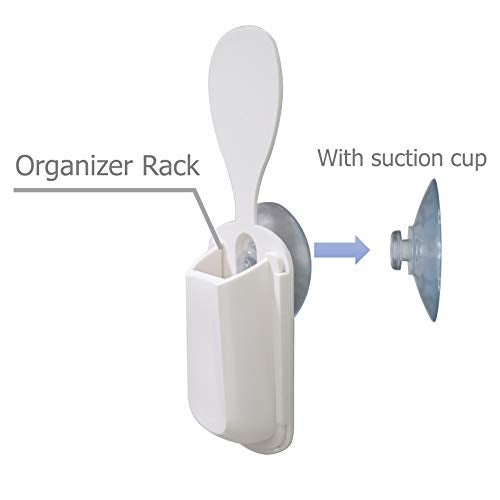 EIKS Non Stick Rice Paddle Spatula with Suction Cup Holder Rack for Rice Potato - Image 5
