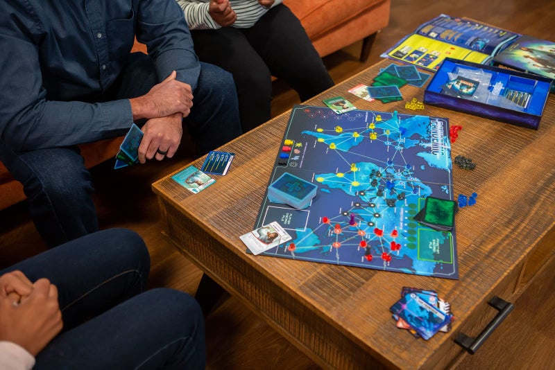 Z-Man Games Pandemic Board Game (Base Game) - A Cooperative Battle to Save Humanity, Strategy Game for Kids and Adults, Ages 8+, 2-4 Players, 45 Minute Playtime, Made by Z-Man Games  - Image 2