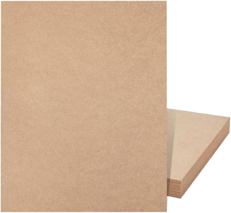 ARS 15-Piece MDF DIY Rectangular Boards - 40*60 CM - Image 1