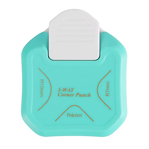 MyArTool 3 Way Corner Rounder Punch, 4mm, 7mm, 10mm 3 in 1 Corner Cutter for Paper Crafts, DIY Projects, Laminate, Photo Corner, Card Making and Scrapbooking - Image 1