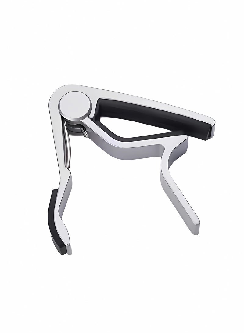 مشبك كابو جيتار سريع الفك - فضي - Image 1