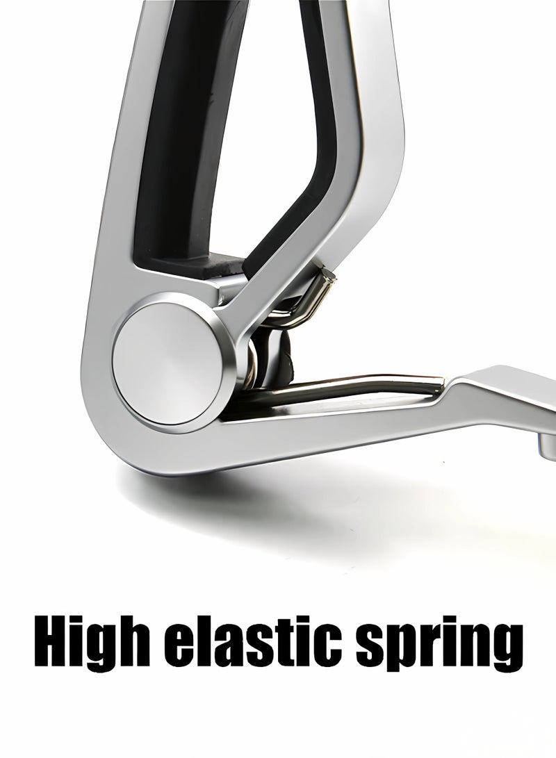 مشبك كابو جيتار سريع الفك - فضي - Image 3