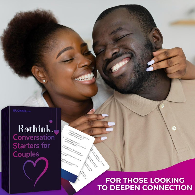 QUOKKA Conversation Cards Game - Couples Edition | Original Version | Relationship Connection - Great Board Game for Married Husband & Wife - Image 5