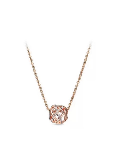 Pandora Hollow Galaxy Necklace