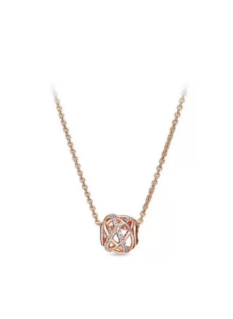 PANDORA - Pandora Hollow Galaxy Necklace - Image 1