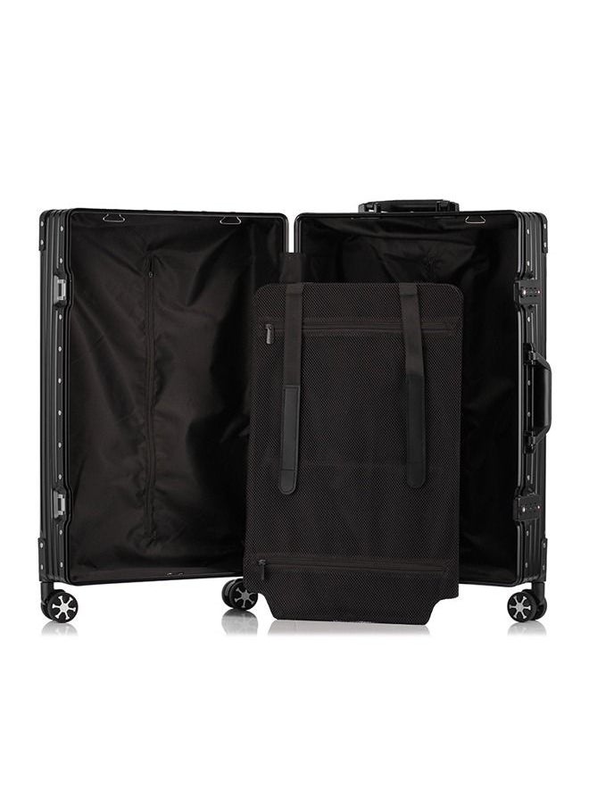 NKX - Hardcase Travel Suitcase Al-Mg Alloy Luggage Trolley With 4 Spinner Wheel 20 Inch - Image 1
