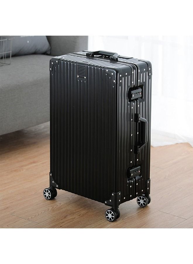 NKX - Hardcase Travel Suitcase Al-Mg Alloy Luggage Trolley With 4 Spinner Wheel 20 Inch - Image 1