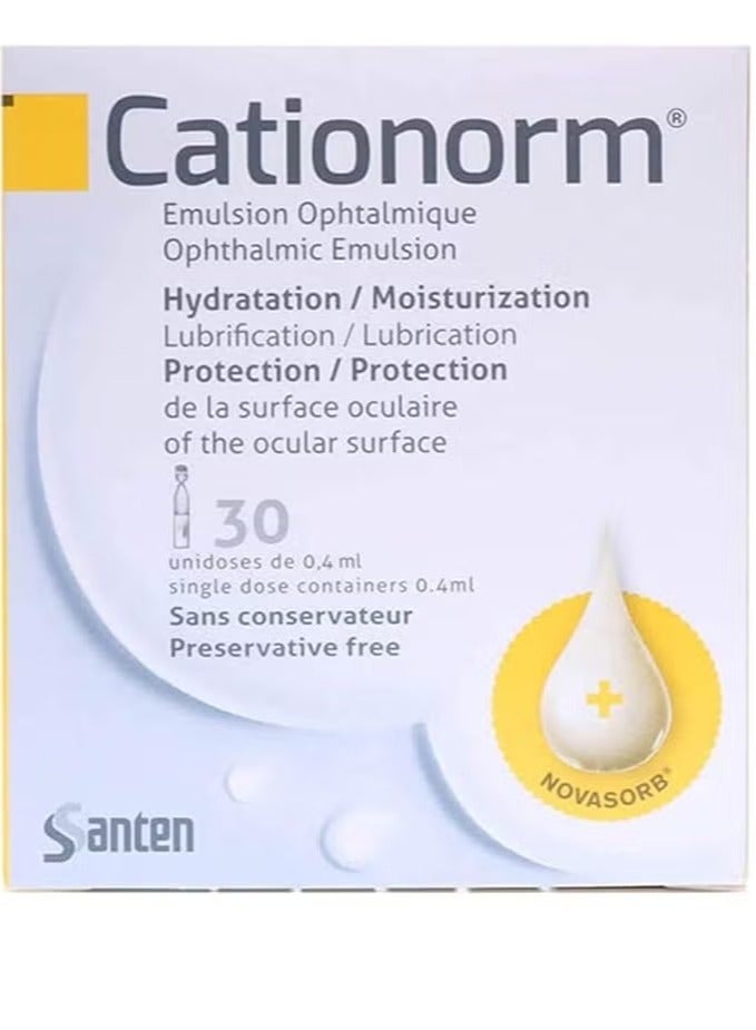 كايشونورم مستحلب عيني 30 جرعة واحدة 0.4 مل - Image 1