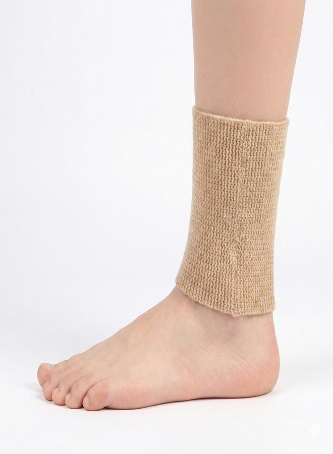 Cetaplast Silicone Gel Ankle cum Wrist Band Protector Sleeve Soft SEBS Gel Guard for Figure Skating, Boot Bite Prevention & Friction Relief Skin - Image 1