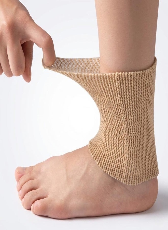 Cetaplast Silicone Gel Ankle cum Wrist Band Protector Sleeve Soft SEBS Gel Guard for Figure Skating, Boot Bite Prevention & Friction Relief Skin - Image 5