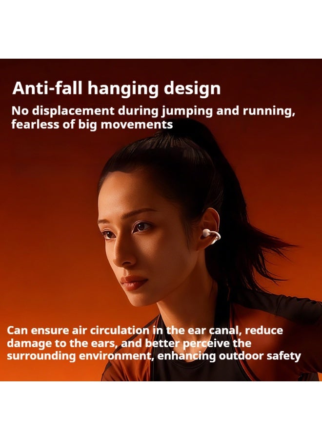 Monster D05 Open-Ear Clip Wireless Bluetooth Earbuds, HiFi Sound with Composite Diaphragm, Bluetooth 6.0, 30H Playtime, Ultra Lightweight 4.5g, IP66 Waterproof Sports Headphones for Running & Outdoor Use - Image 5