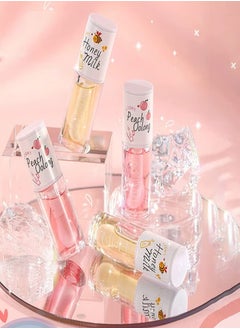 ORiTi 2PcsCrystal Jelly Moisturizing Lip Oil Hydrating Lip Gloss Set Plumping Lip Oil Moisturizing Lip Balm Long Lasting Lip Glow Oil Lip Care Tool, for Dry Lip's Moisturizing Hydrating And Nourishing  - Image 5