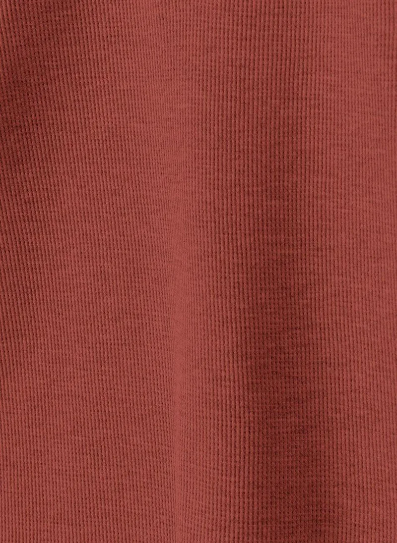 MINOTI Kids Long Sleeve Henley Top with Buttons