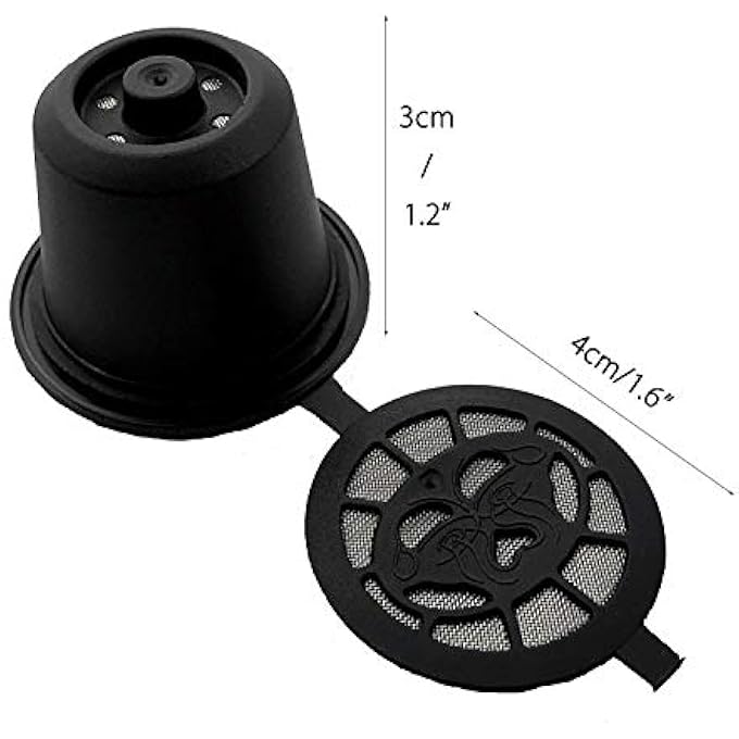 Winterworm Refillable Coffee Capsules Reusable Coffee Pods Compatible With Nespresso Machine - Image 5