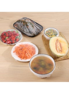 Beauenty 100Pcs Disposable Food Cover Saran Wrap Food Grade Fruit Vegetable Storage Bag Elastic Plastic Bag Kitchen Fresh Keeping Bag ﻿  - Image 5