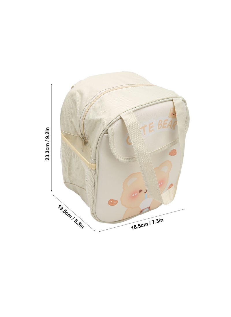 Velaurs Portable Lunch Box Bag, Insulated Lunch Bag, Suitable For Students And Office Workers To Bring Meals  - Image 5