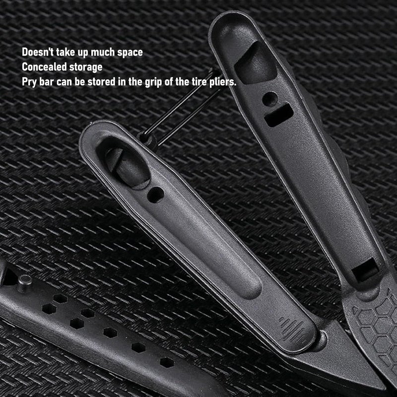 Tbest Cycle Tire Pliers, with Deflation Valve Nylon Cycle Tire Removal Pliers for Installation Repairing - Image 2