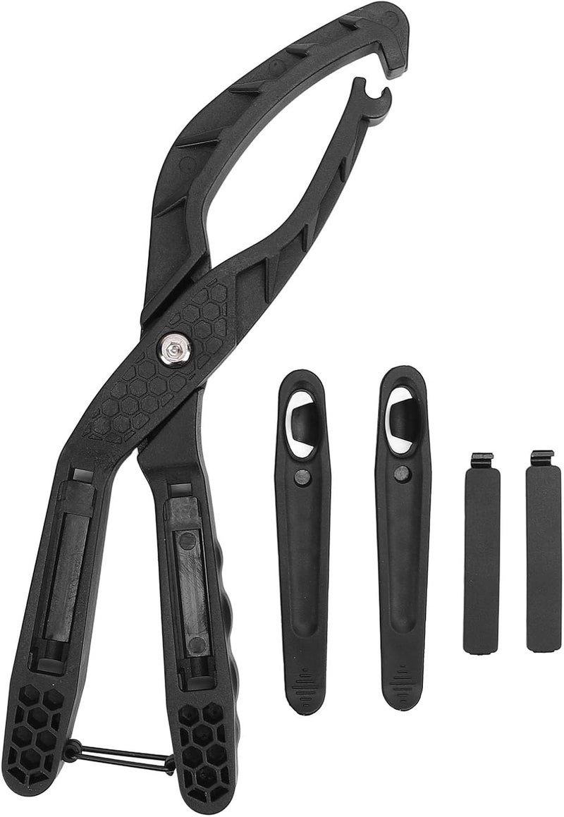 Tbest Cycle Tire Pliers, with Deflation Valve Nylon Cycle Tire Removal Pliers for Installation Repairing - Image 3