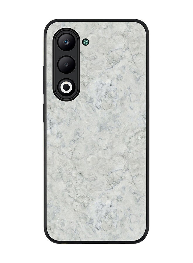 Stylizedd For Oppo A5 5G / A5 4G Case,Slim fit Camera Protection, Shockproof Thin Phone cover  - Marble Texture White