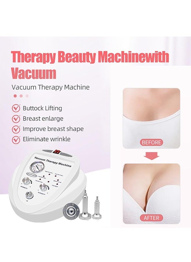 JCB CHIC Vacuum Therapy Machine, 3 in 1Vacuum Cupping Scraping Massage Machine with 30 Vacuum Cups and 3 Probes for Body, Back & Face Care, Multifunctional Body Massager Adjustable Suction and 6 Modes(FX024)  - Image 4