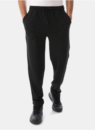 Ribbed Comfy Elastic Black Joggers - pzsku/Z68CEC04F7154C6D0B80EZ/45/_/1732185656/35f1f878-4909-4f98-b592-493a9741a217