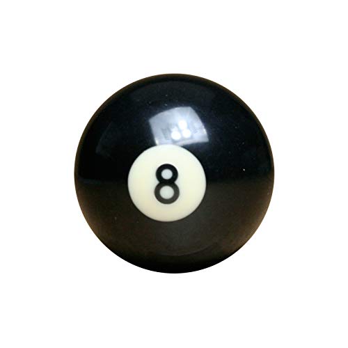 JBB Pool Ball Number for Indian Pool Tables - Number 8 (52.5 mm) - Image 2