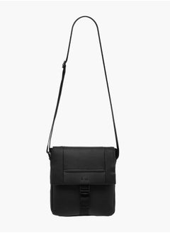 LBL by Shoexpress Men Textured Crossbody Bag with Adjustable Strap  - Image 1