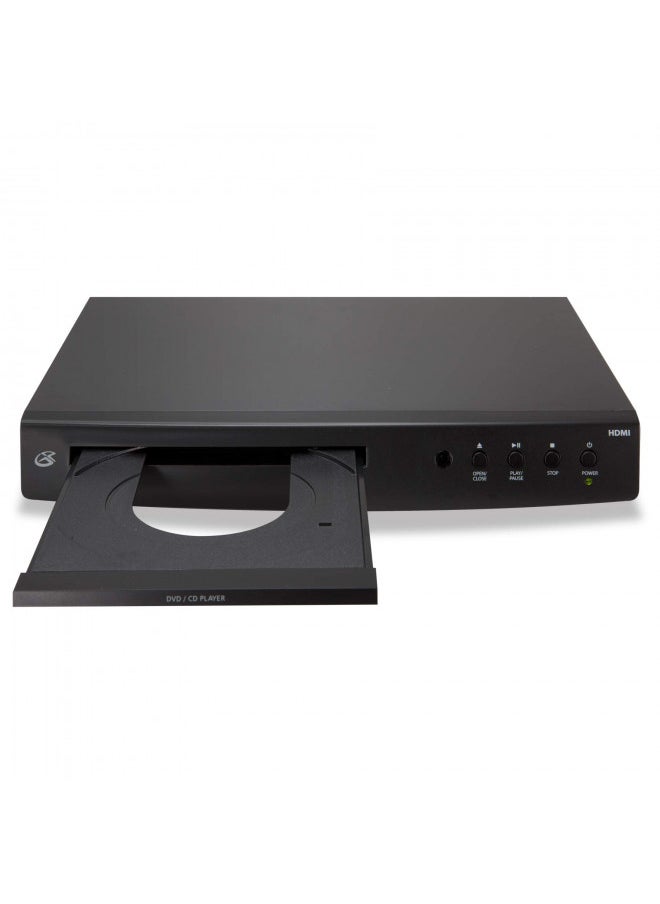 GPX - GPX DH300B 1080p Upconversion DVD Player with HDMI, Black - Image 1