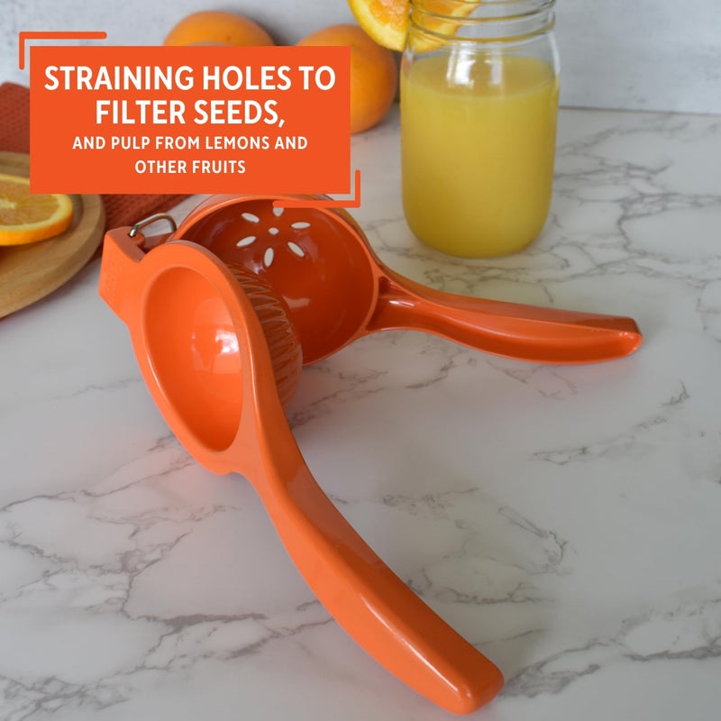 IMUSA Orange and Citrus Squeezer, Orange - Image 4