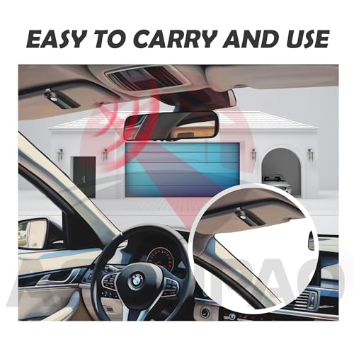 ASONPAO 2-Pack Replacement for Genie Garage Door Opener Remote, GIT-1 ACSCTG Type 1, FCC Certified, Auto-Seek Easy to Pair, Rolling Code, 3-Year Warranty - Image 3