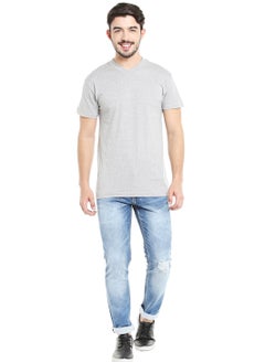 MEN'S V-NECK COTTON T-SHIRT (PACK OF 3) - GREY - pzsku/Z68CF0B2FE11F1FFE4144Z/45/_/1729169748/f11c6749-abca-4c88-8090-2d4a3d2fd330